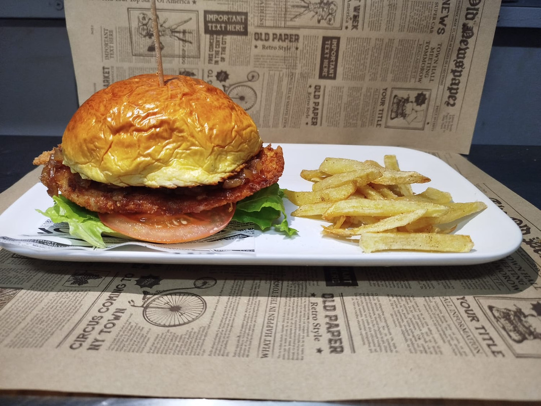 Hamburguesa de pollo Hamburguesa de pollo