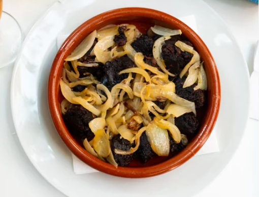 Morcilla Con Cebolla Caramelizada